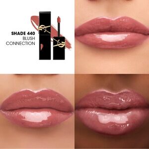 YSL The Inks Vinyl Cream High Shine Lip Stain in Blush